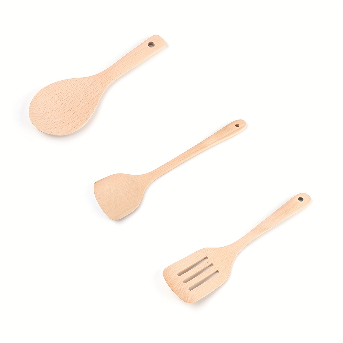 Spatula/Spoon Set - Beech Wood