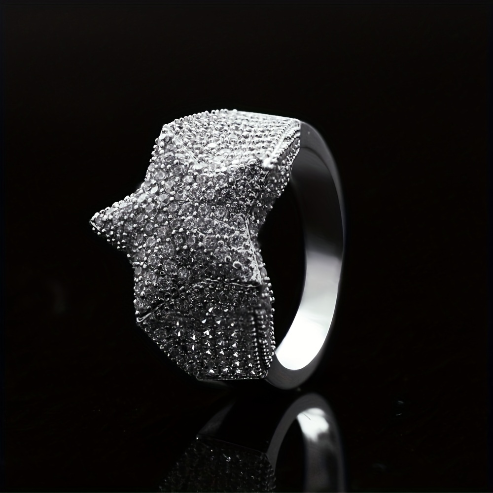 Square Spike Ring