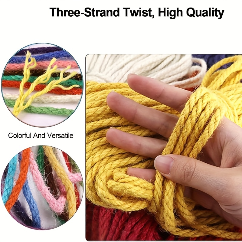 Jute Rope Decorative Rope Directly Sold by High-Quality