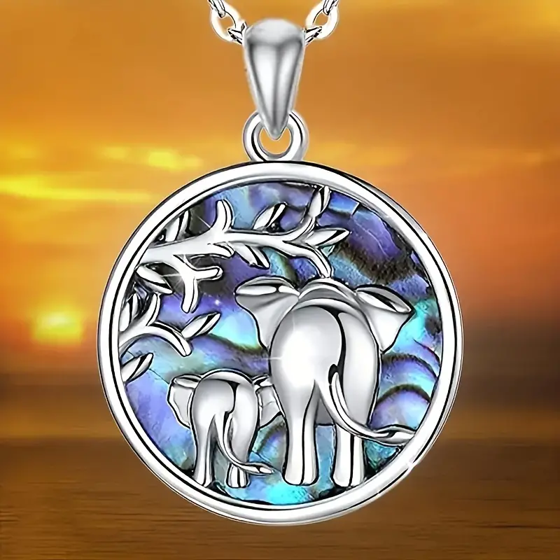 Elephant Necklace Good Luck Elephant Gifts For Men - Temu