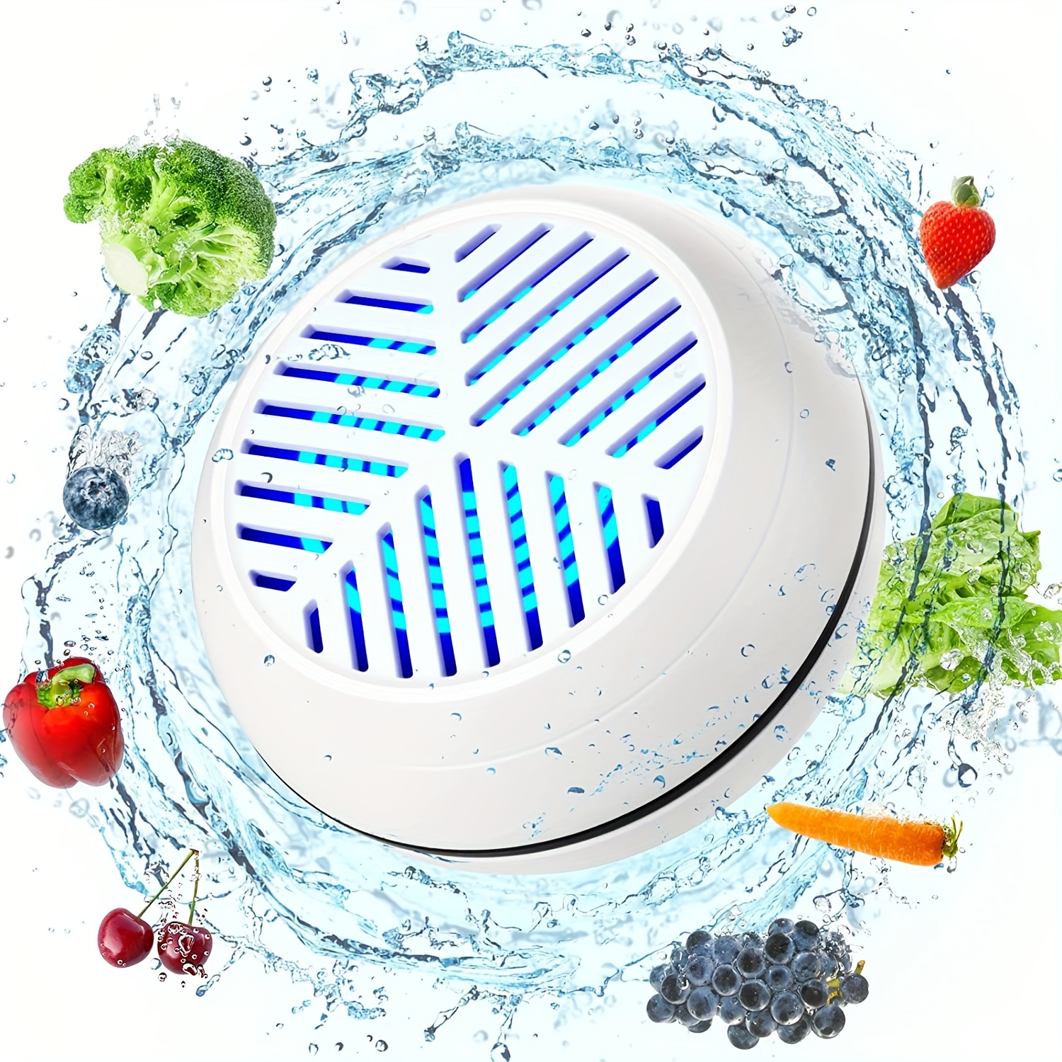 Fruit and Vegetable Cleaner-Fruit Cleaner Device in Water-Hydroxyl Water  Ion Tec