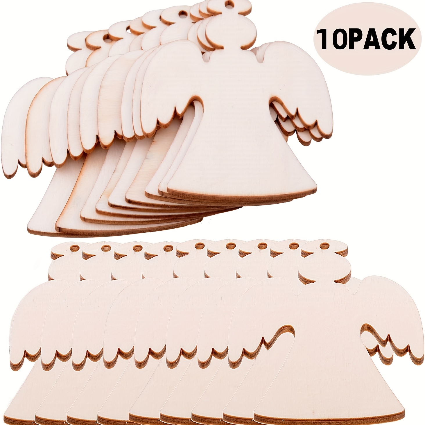 10pcs Angel Wings Patches Gold Stamping Fabric Embossed PVC Glitter White  Bag Clothes Applique DIY Crafts White