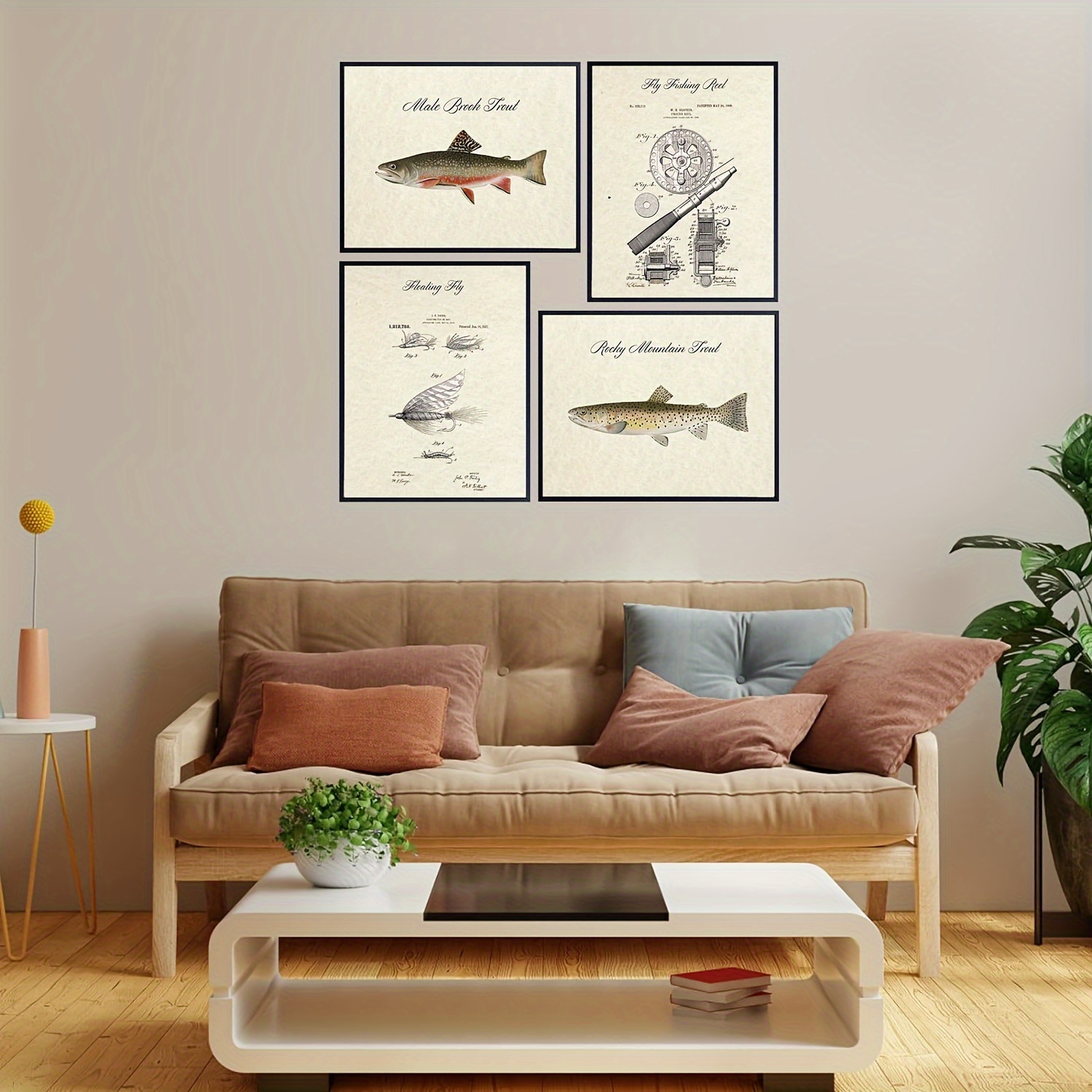 Ice Fishing Knowledge Poster, Fishing Poster, Fishing Lover Gift, Fishing  Print, Fishing Gifts, Vint Poster Print for Teen Boys Room Wall Art Canvas