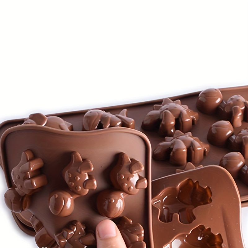 Silicone Cartoon Animal Shaped Chocolate Candy Mold Non - Temu