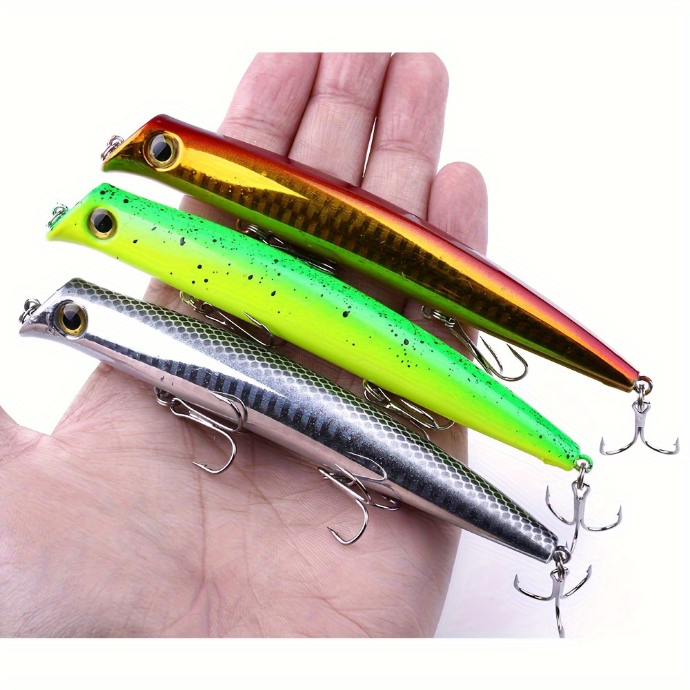 Mini Topwater Floating Popper Lure Lightweight Plastic - Temu Canada