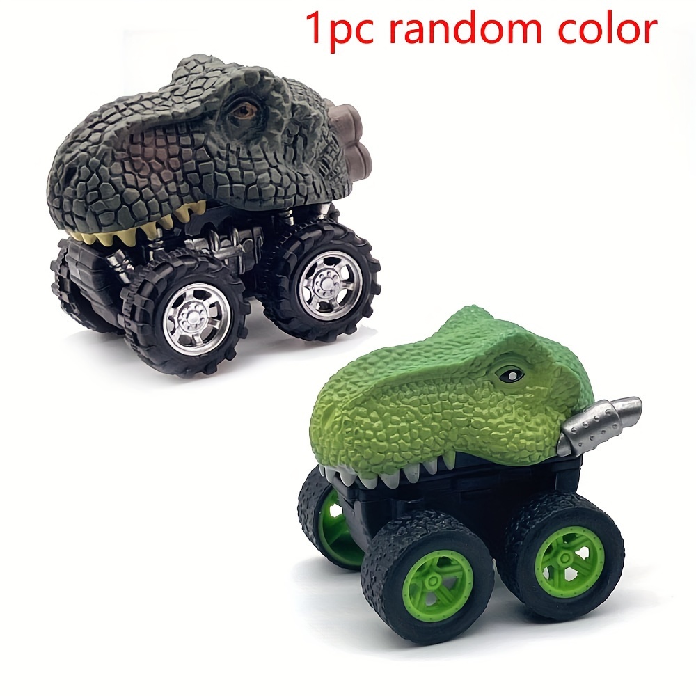 4pcs puxar para trás dinossauro carro brinquedos dino brinquedos para 3+  meninos crianças T Rex Dinossauro Jogos Monstro Caminhões