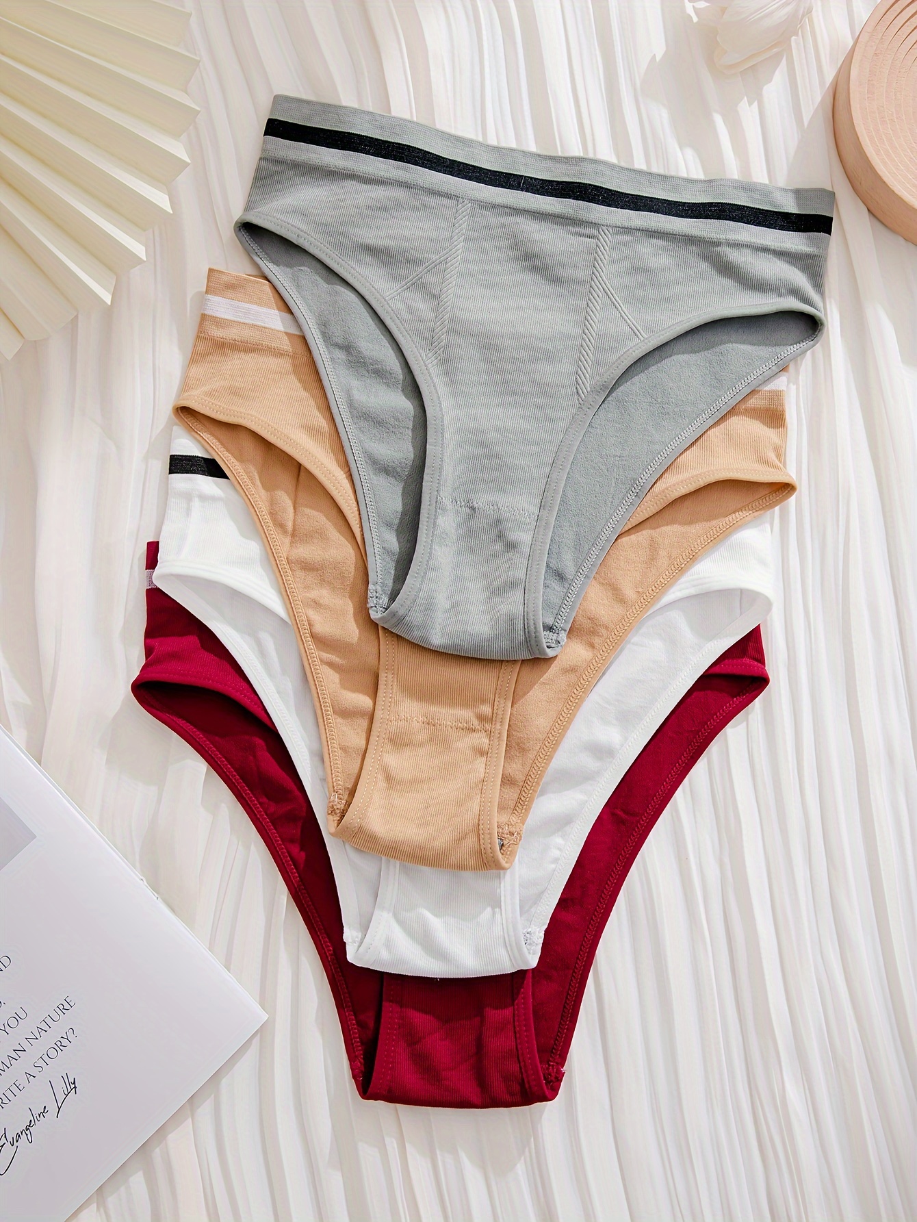 Rainbow Striped Underwear - Temu