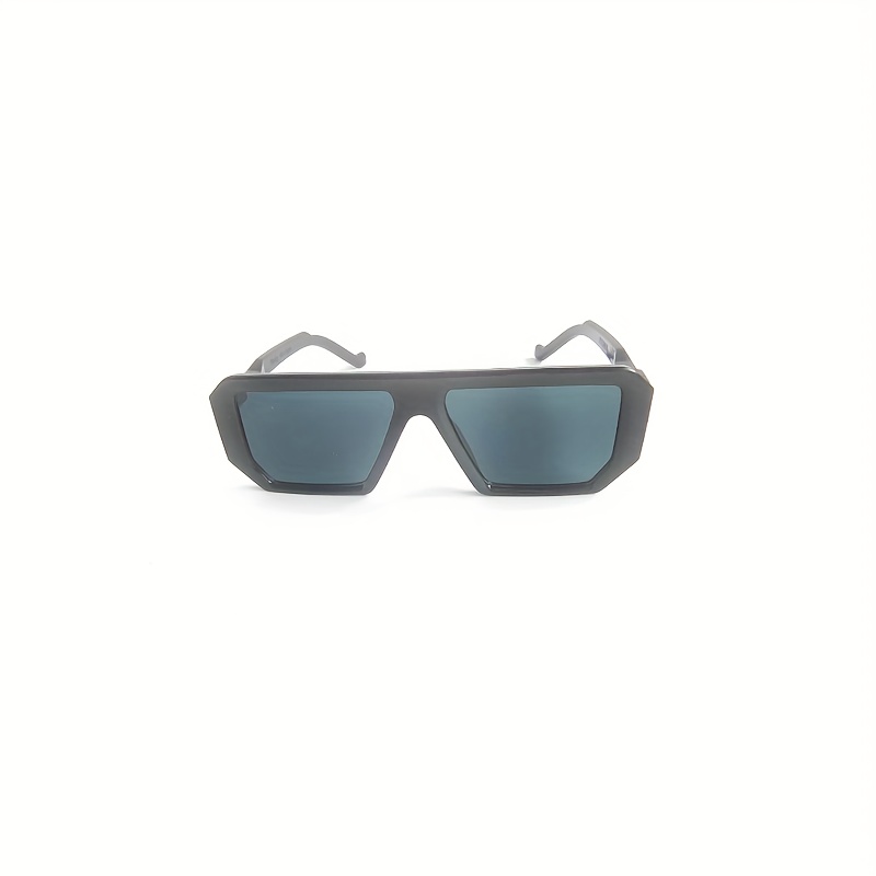 Retro Square Frame Sunglasses for Outdoor Riding and Driving