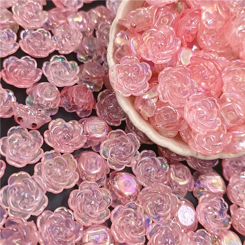 1 Box 40Pcs 2 Style Rose Charms Bulk 3D Rose Charm Flower Charms for  Jewelry Making Red Flower Charm Tree of Life Necklace Bracelet Earrings  Supplies Valentine's Day Craft Gift Adult Women 