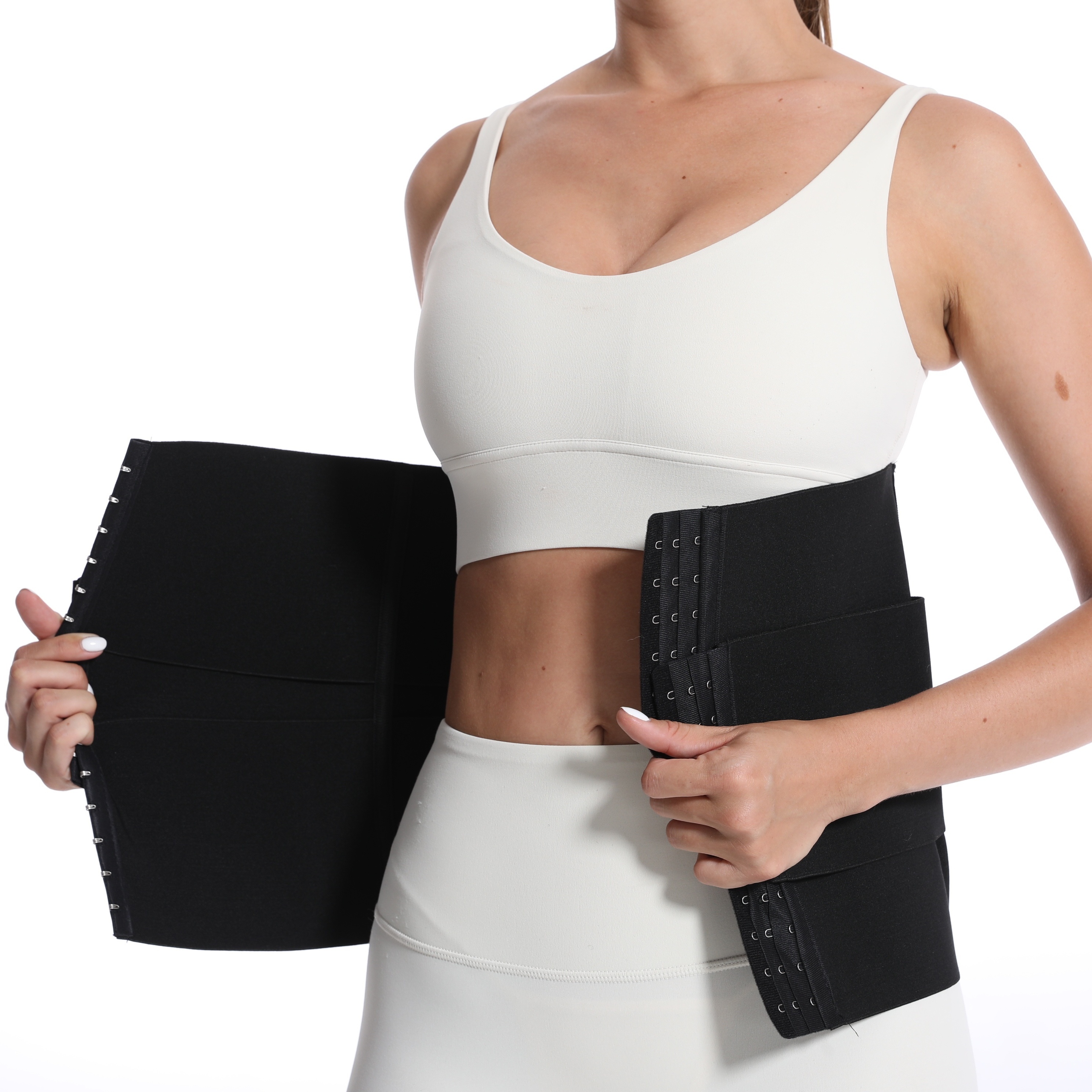 1 pieza Entrenador de cintura para mujer, cinturón moldeador de cintura,  transpirable, adecuado para adelgazar corporal