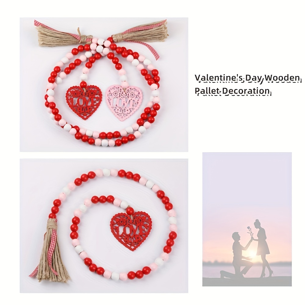 1 Decorazione Per San Valentino, Ciondolo A Forma Di Cuore Per