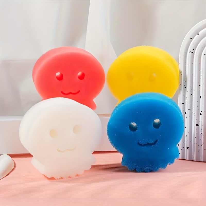 Creative Smiley Face Sponges – DEMO KITCHEN GADGET STORE