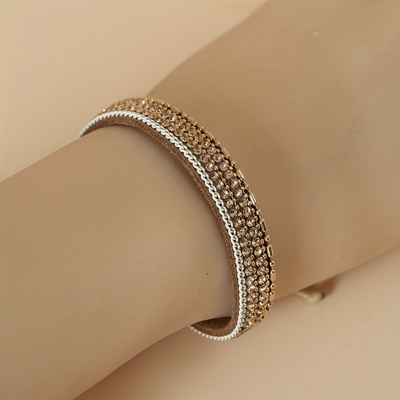 Braided Retractable Leather Bracelet