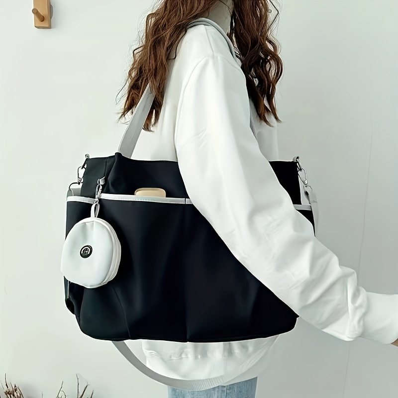 SHOULDER BAG - Egg White