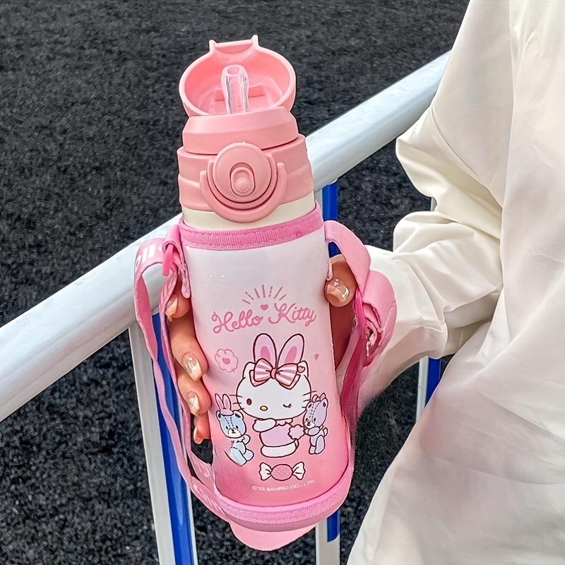 HelloKitty Insulated Water Bottle, Cute Water Cup, Christmas Gift, Large  Capacity Hand-held Coffee Cup