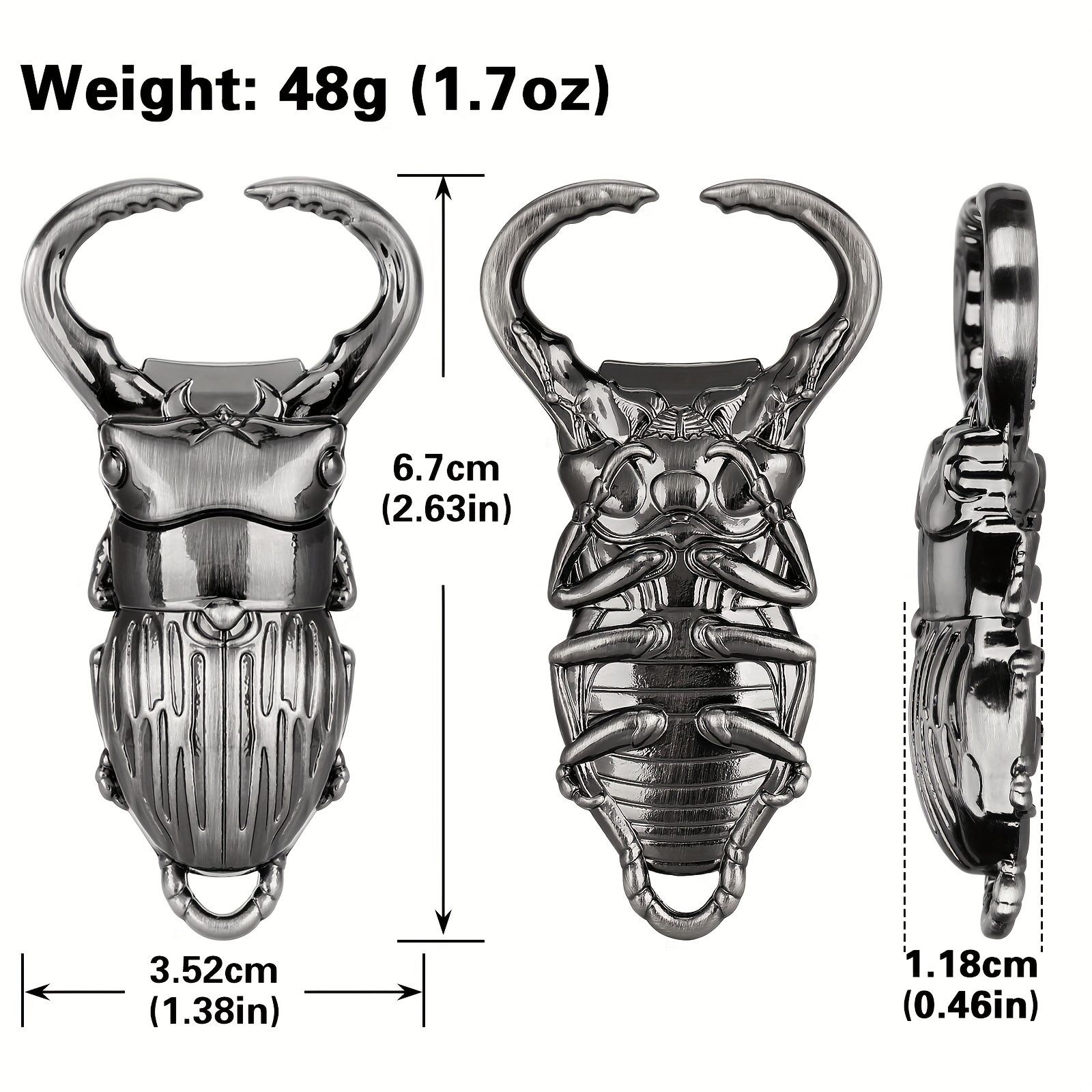 Beetle-shaped Beer Bottle Opener, Beer Gifts For Men Women Dad Son