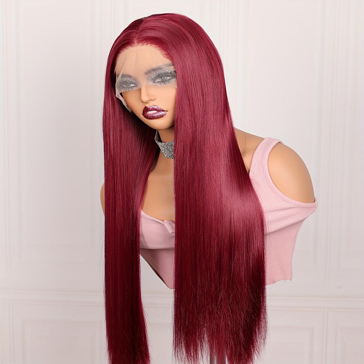 Straight synthetic hotsell lace front wigs