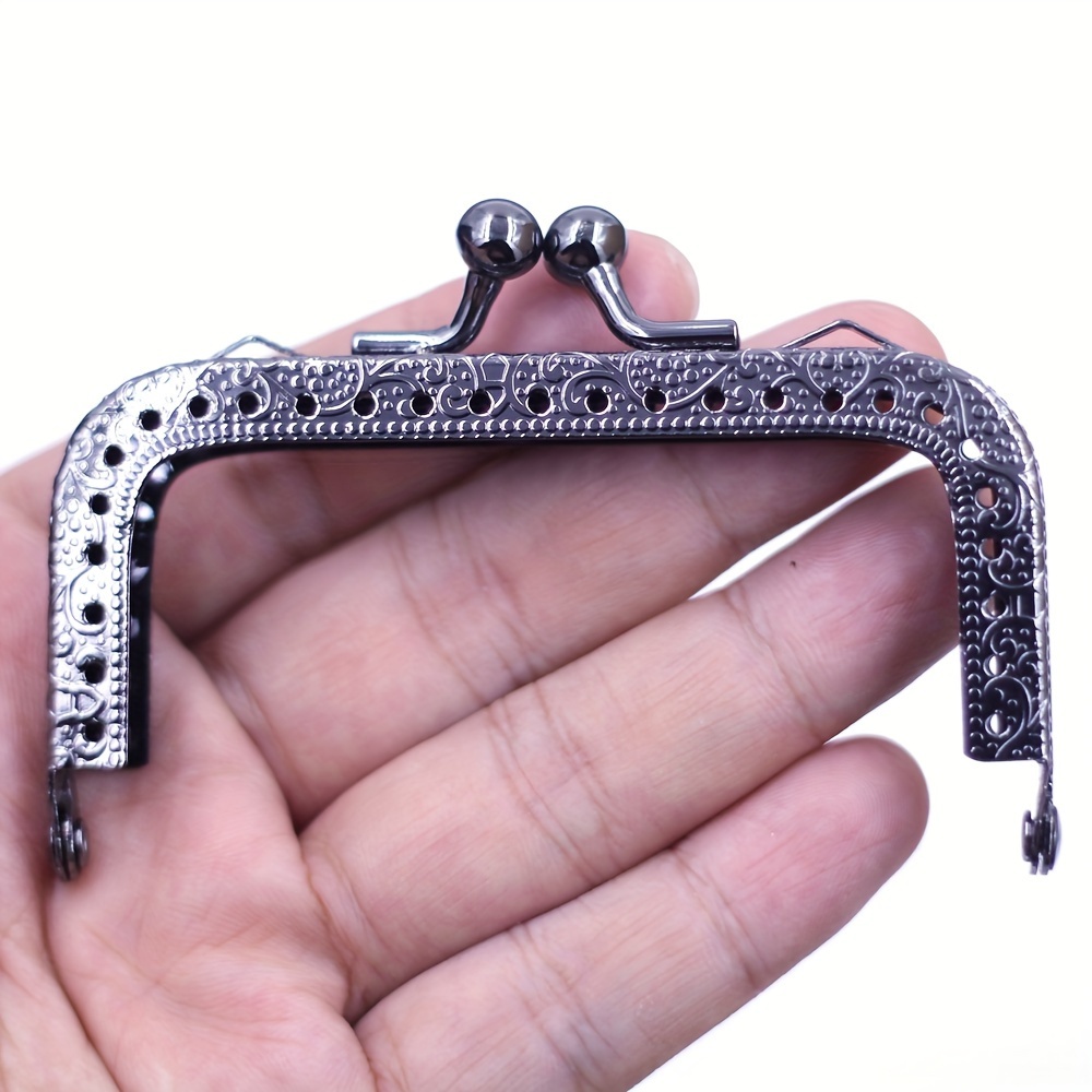 10PCS 5CM Purse Clasp Handbag Accessories Purse Making Supplies Clutch Bag  Frame