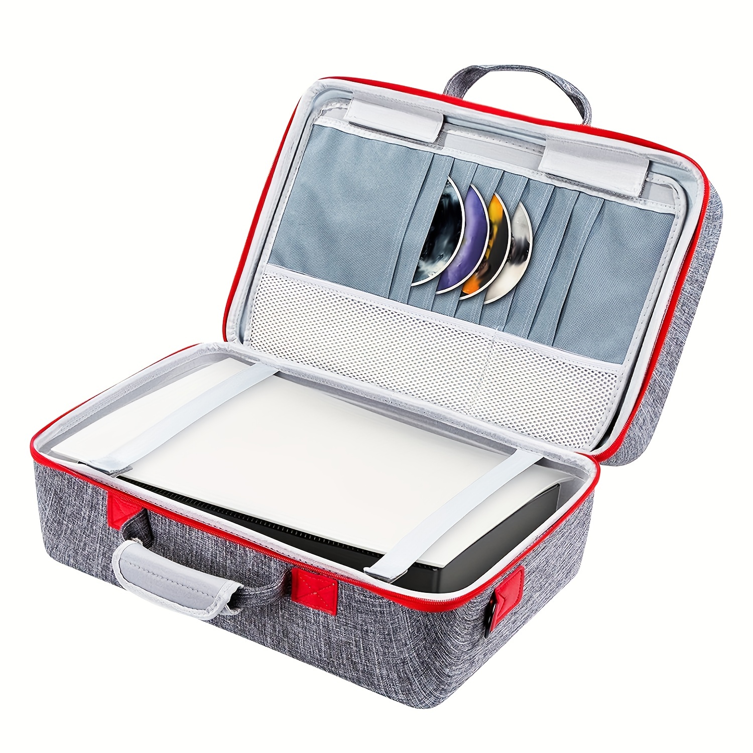 Hard Shell Carrying Case Ps5 Travel Bag Compatible - Temu
