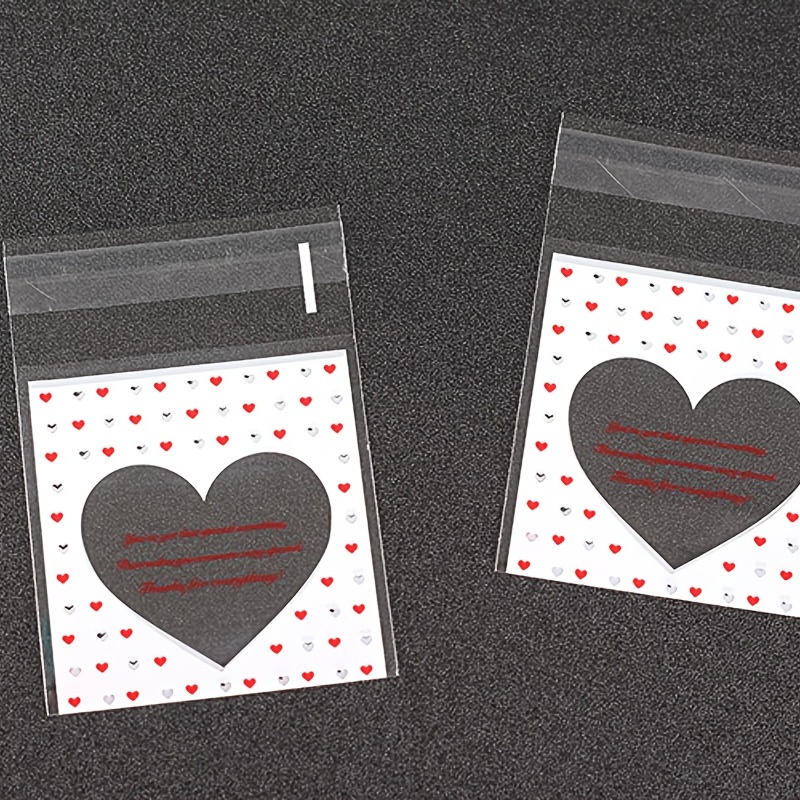 100pcs/set Ziplock Bag With Have A Nice Day, Birthday Wedding