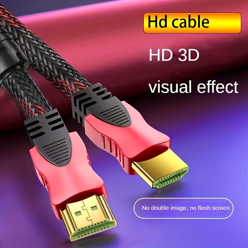 Cable HDMI 1.4 Con Malla 5 Metros