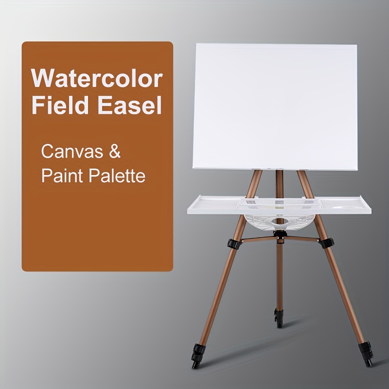 Portable Artist Easel Stand - Adjustable Height Painting Easel with Bag -  Table Top Art Drawing Easels for Painting Canvas, Wedding Signs & Tabletop  Easels for Display - Metal Tripod - 21X66 Inches