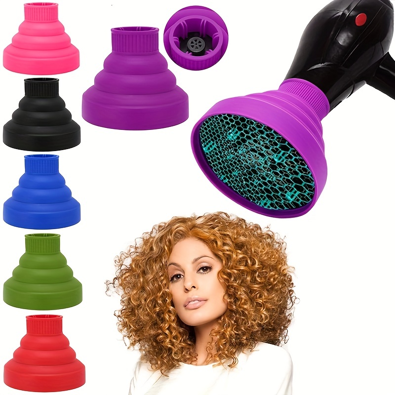 Difusor para secadora de pelo,difusor universal, accesorio para cabello  ondulado, grueso y natural, difusor profesional para secadora de pelo