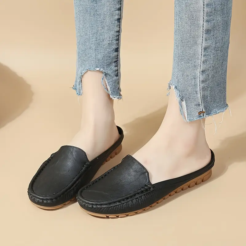 solid color trendy sandals women s soft sole platform slip details 2