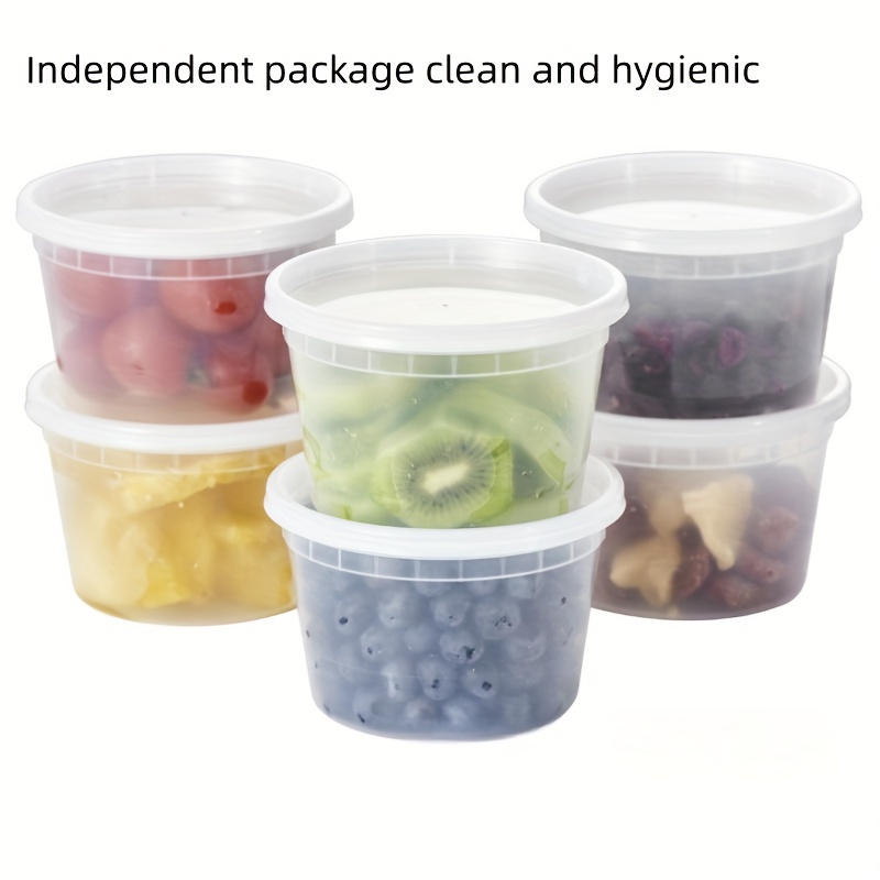 Packaged Food Storage Container With Lid Leak proof Free - Temu