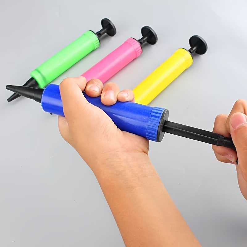 Mini Hand Push Balloon Inflator Easy Plastic Manual Pump - Temu