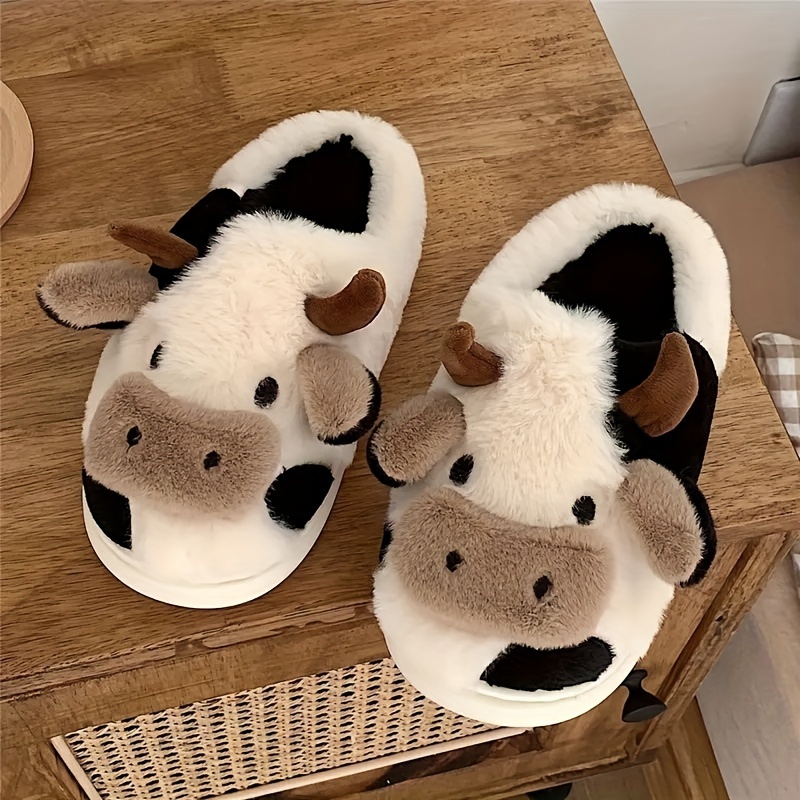 Highland Cow Stuffed Animal   – Cow Slippers