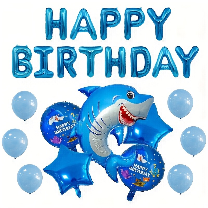 Ocean Animal Theme Birthday Party Decoration Balloons Crab - Temu Canada