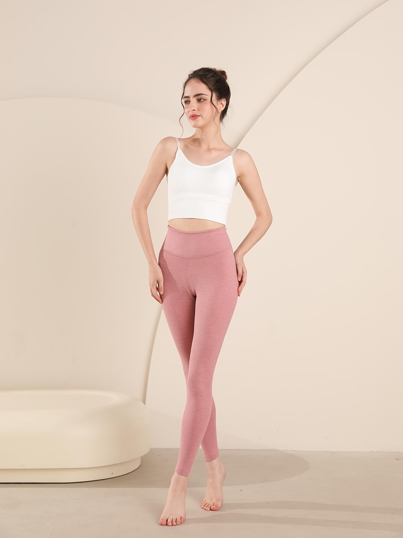 Soft Thermal Pants Cozy Slim Tights Women's Lingerie