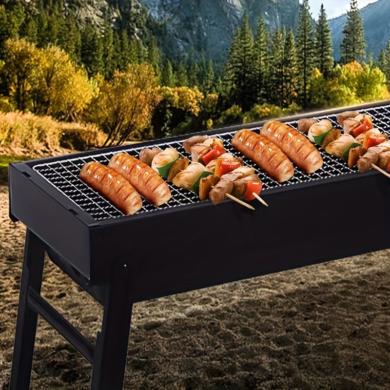 Outdoor Barbecue Grill Stove Household Roasted Skewers Meat - Temu