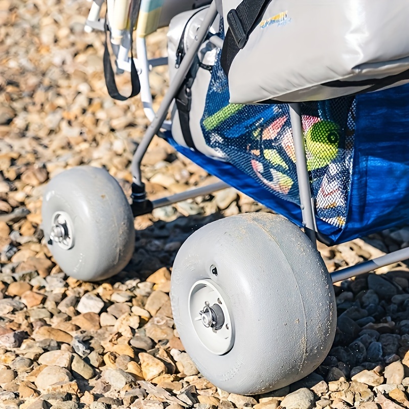 Beach Wagon Beach Cart with 12 Inch Balloon Beach Tires for Sand