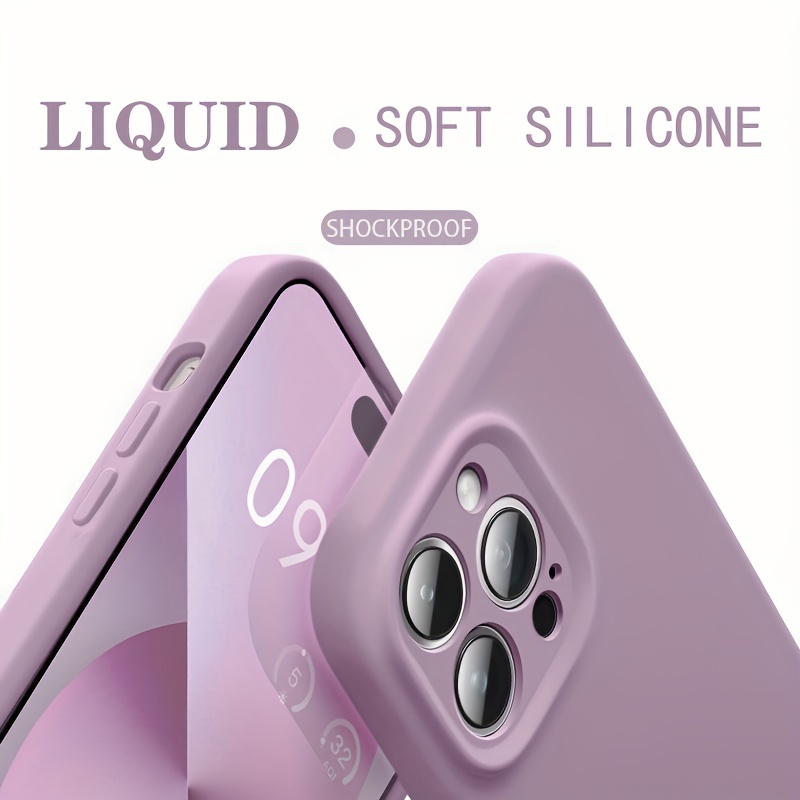 Funda De Silicona Para IPhone 14 Pro Max 13 12 11 14 Plus 2 En 1 Empalme A  Prueba De Golpes