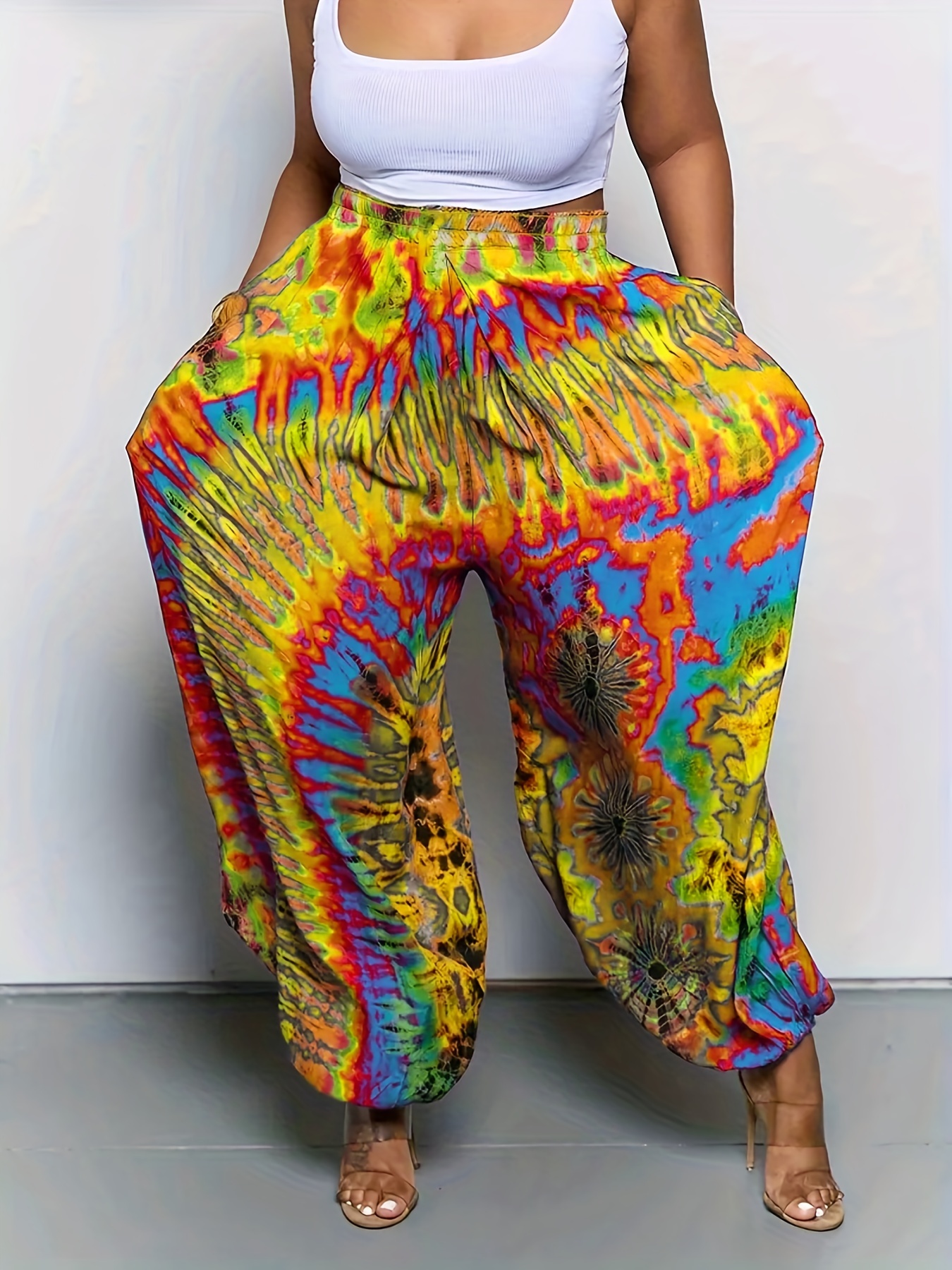 Buy Multicoloured Trousers & Pants for Women by Lastinch Online
