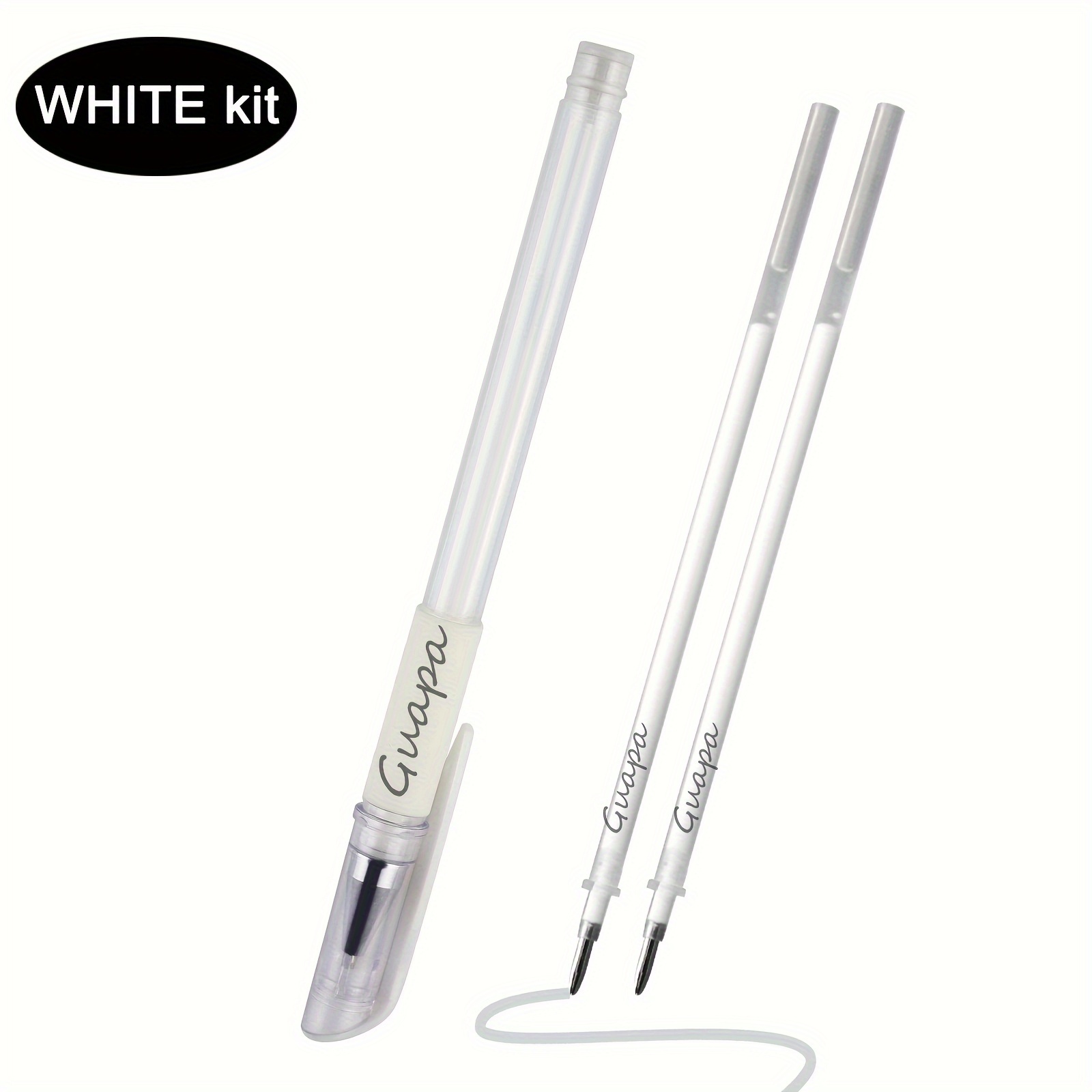 White Surgical Eyebrow Tattoo Skin Marker Pen Tool - Temu