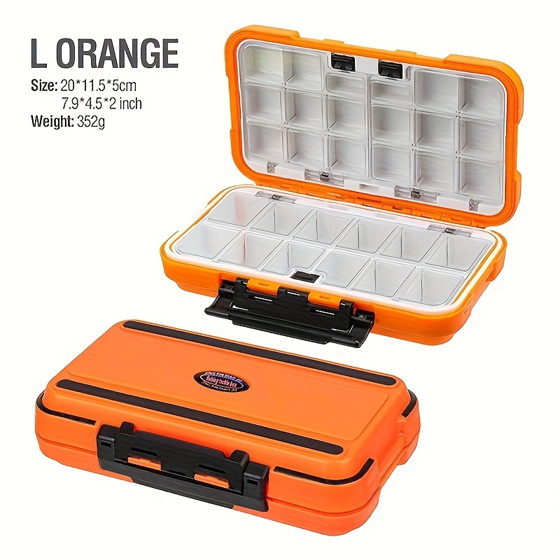 Fishing Tackle Box Double-Sided Lure Fish Hook Storage Case