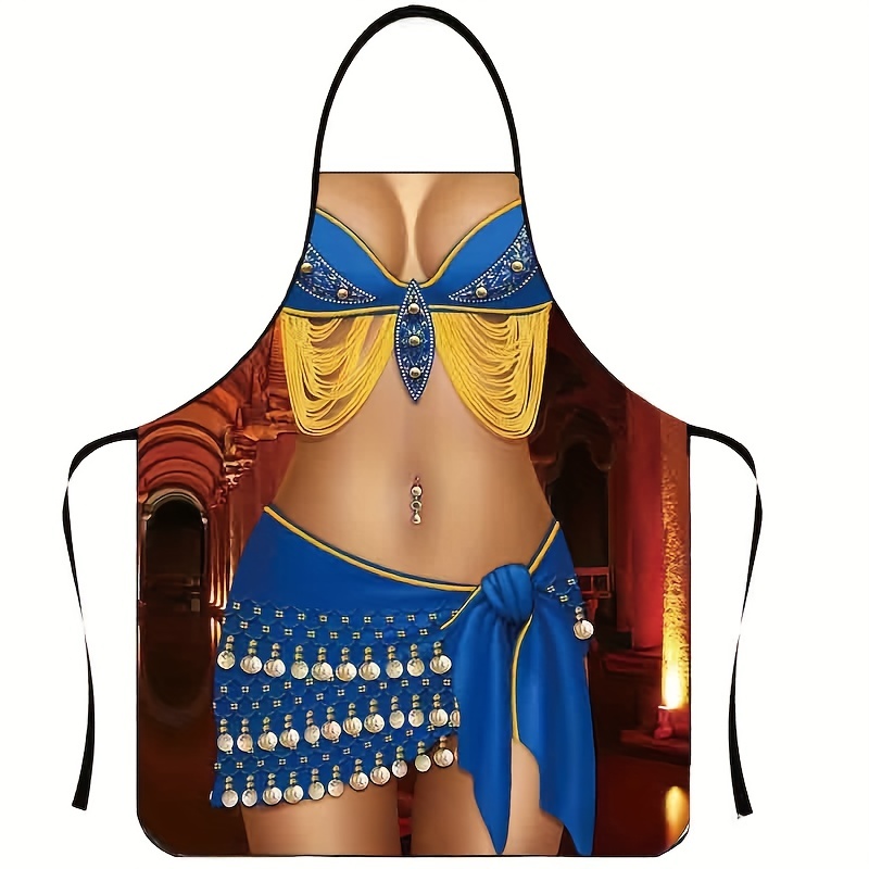  Miracu Funny Apron for Men, Cooking Aprons for Women -  Valentines Day, Birthday Chef Gifts for Men Dad Boyfriend Husband Mom Wife  Baker Her - Fun BBQ Grilling Baking Apron, Grill