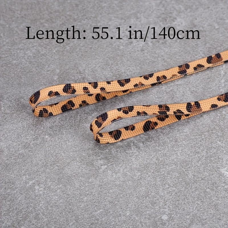 Leopard on sale print shoelaces