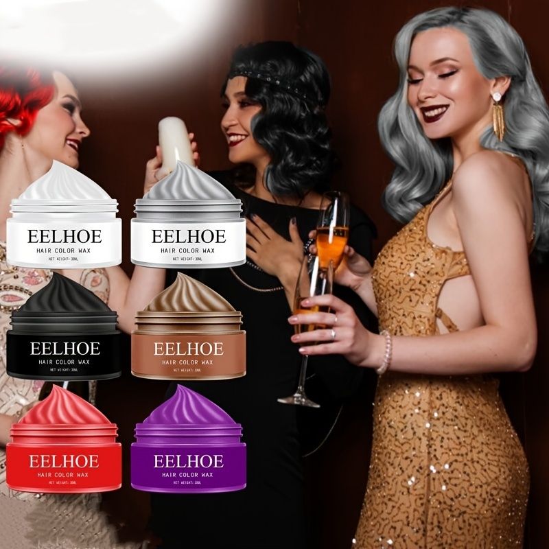 Temporary Hair Wax Disposable Dyeing Hair Wax Colorful Hair Mud Long Lasting Hair Styling Cream For Daily Cosplay | Shop On Temu And Start Saving | Temu Temporary Hair Wax Disposable Dyeing Hair Wax Colorful Hair Mud Long Lasting Hair Styling Cream For Daily Cosplay | Shop On Temu And Start Saving | Temu