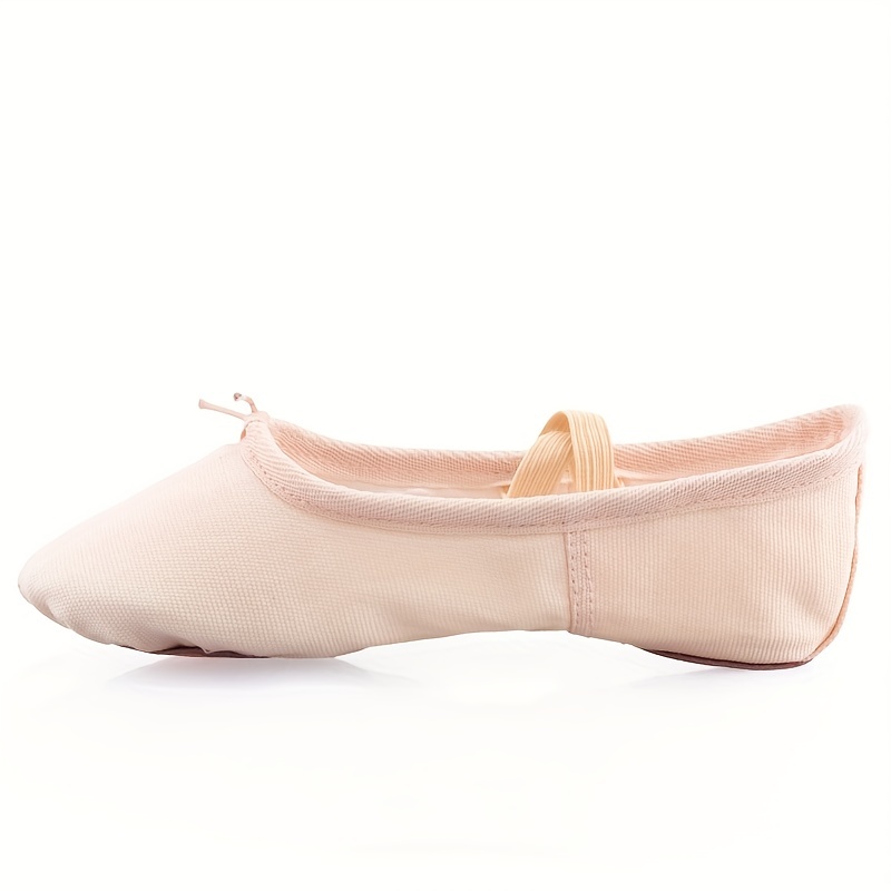 Zapatos Ballet Lona Niñas Balerinas Niñas Chicas Zapatos - Temu