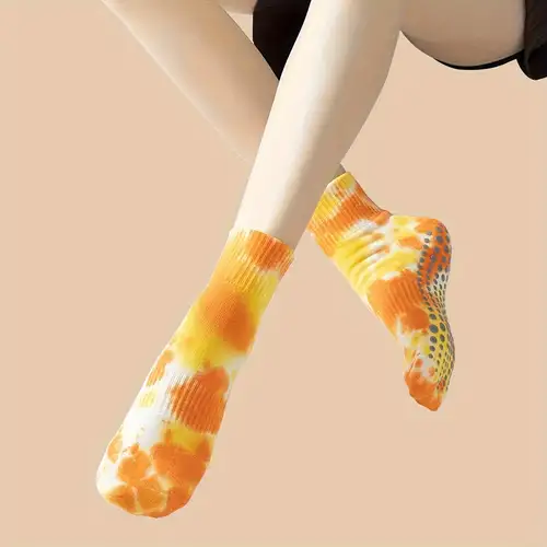 Funky Pilates Socks - Temu