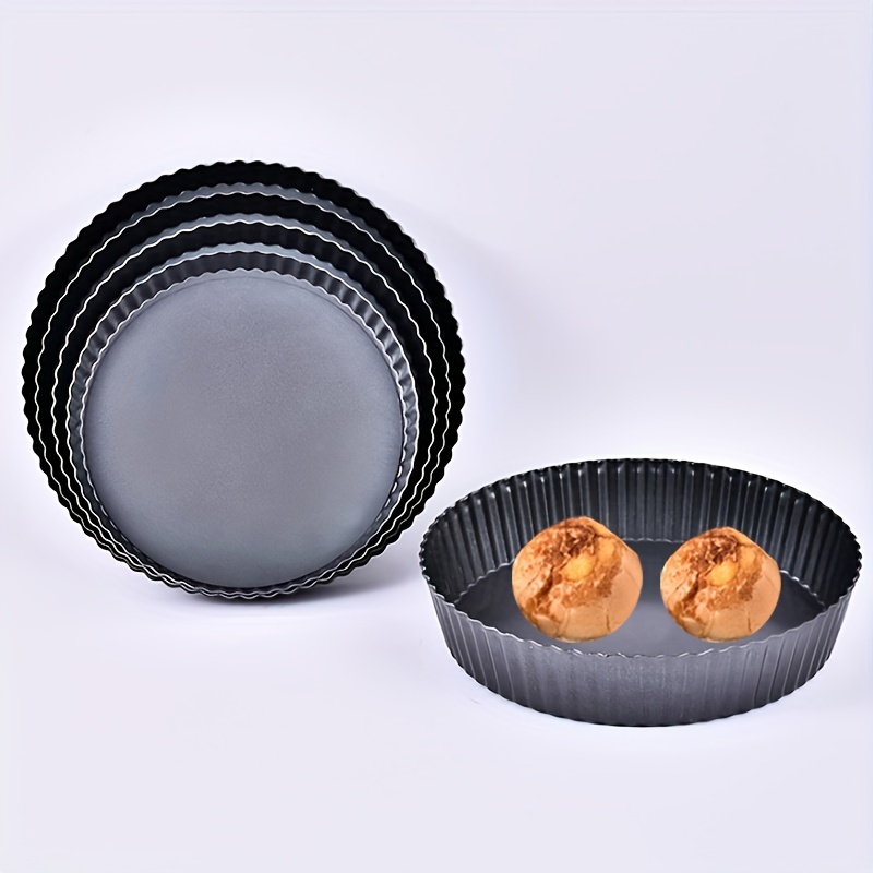 Air Fryer Round Cake Pan Carbon Steel High Temperature - Temu