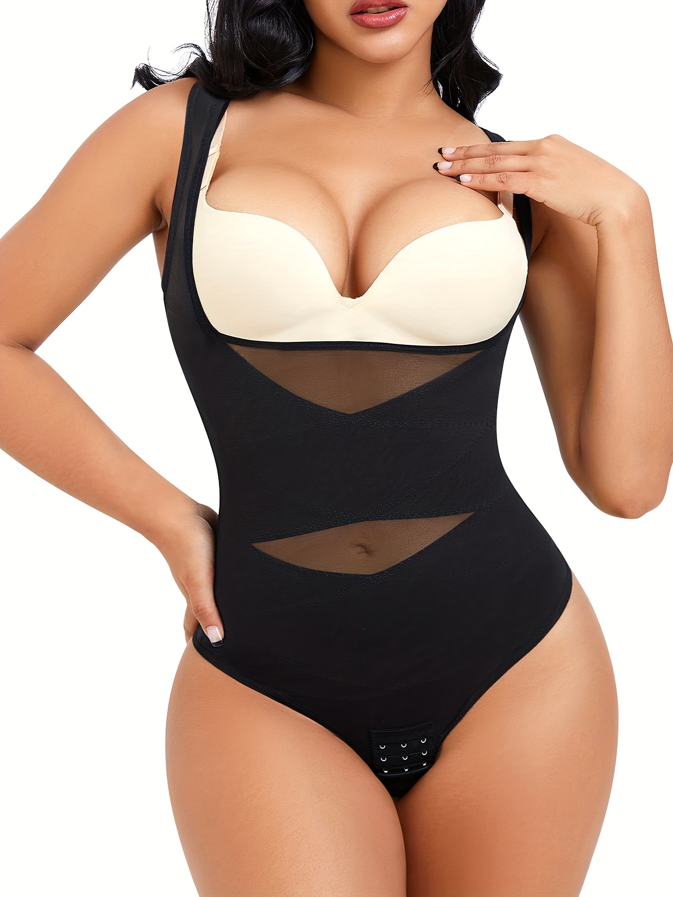  Full Body Shaper for Women Crotchless Butt Lifter Post Surgical  Shapewear Postpartum Fajas Colombianas Thigh Slimmer Black : Sports &  Outdoors