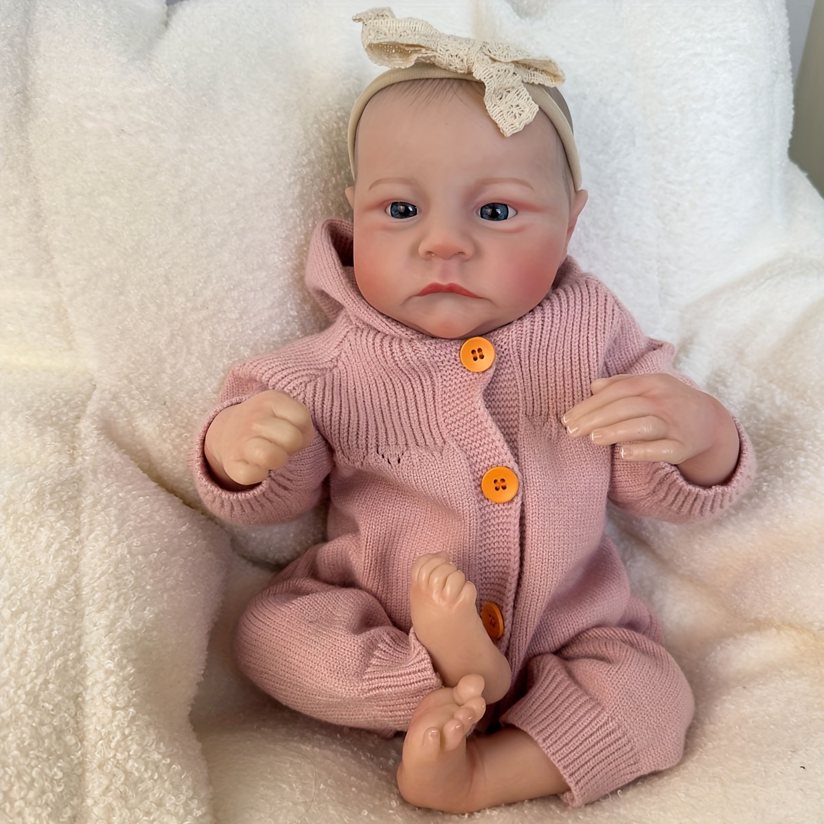 トップ Toddler Reborn Handmade Realistic Baby 20 Lifelike Dolls