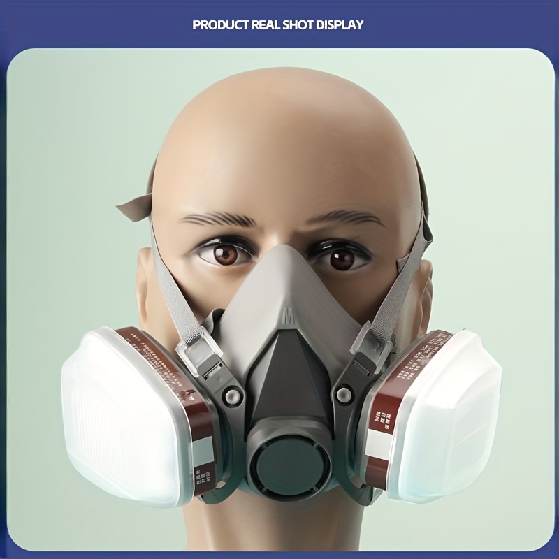 Masque de Protection Respiratoire Réutilisable, Anti poussière