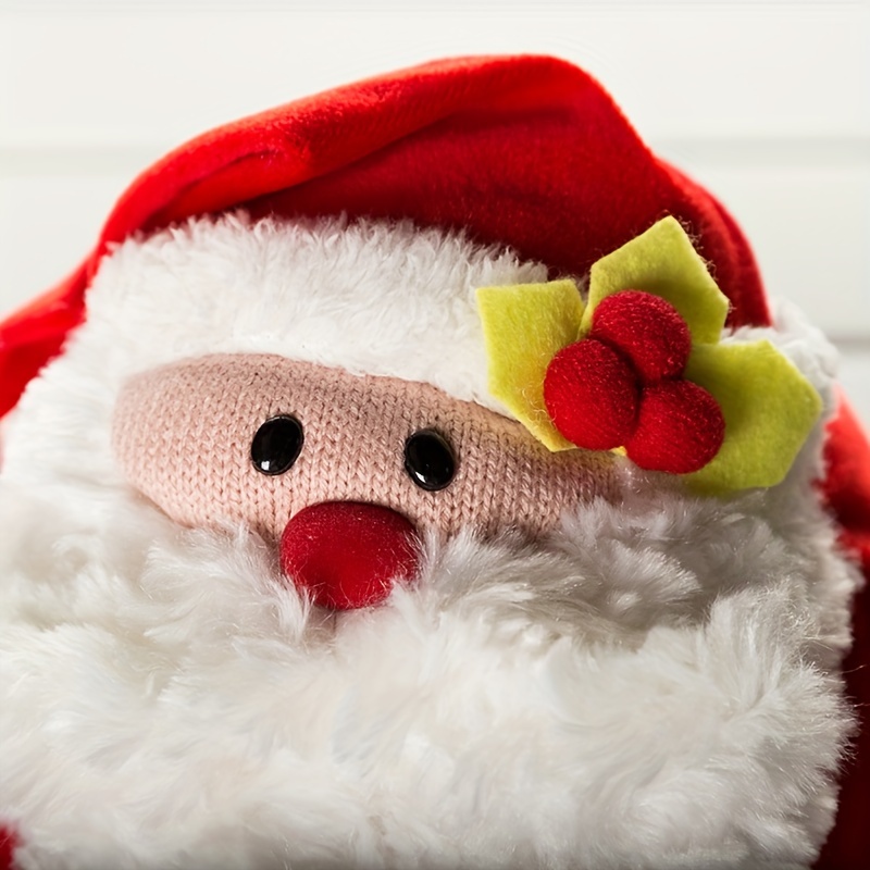 5 Style Christmas Plush Toys Plush Santa Plush - Temu