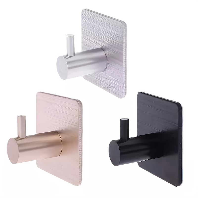 1 Ud./5 Uds. Ganchos Metal Colgador Ropa Baño Autoadhesivo - Temu